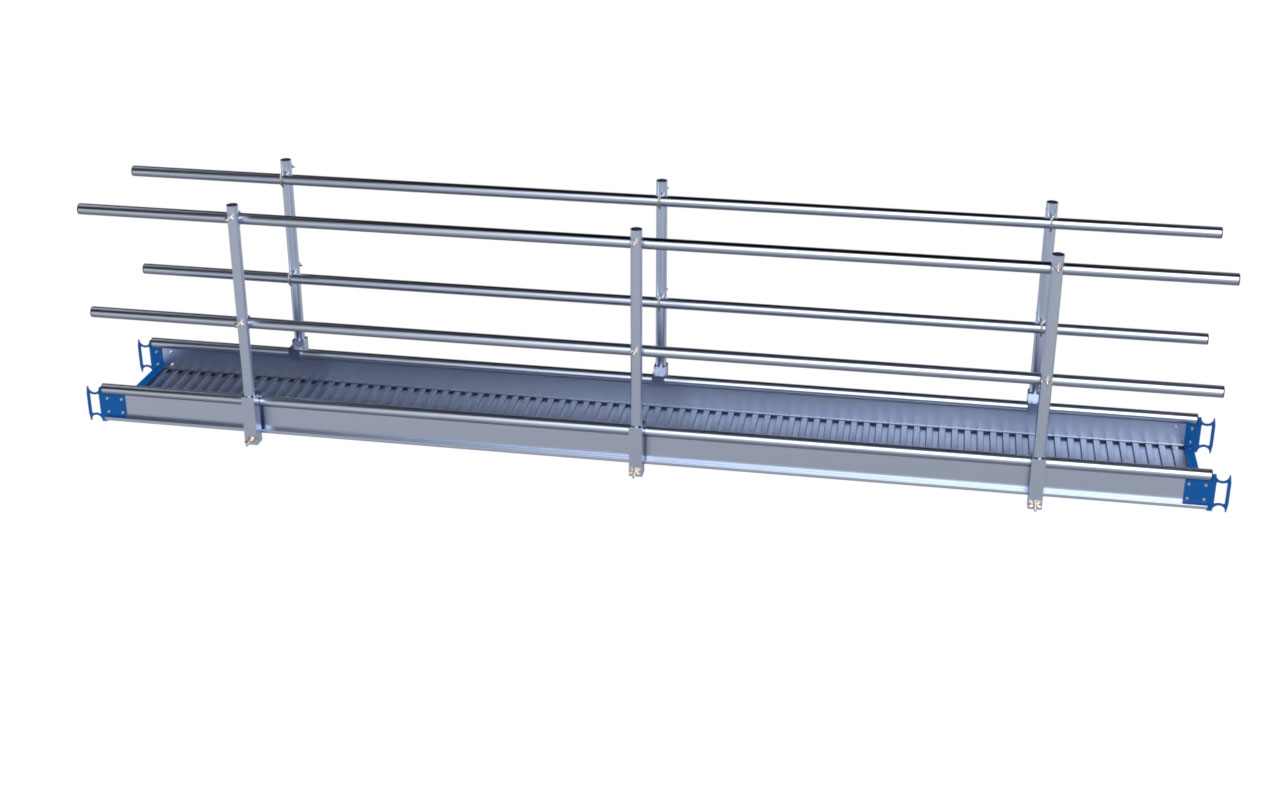 Extending Work Bridge Walkways/work bridges - Euroscaffold